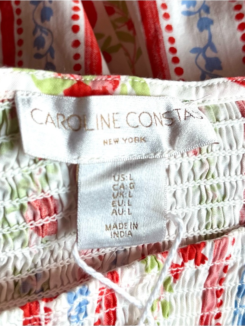 Caroline Constas Cosima Nap Maxi dress (HHH Hill House Home Pomegranate Stripe) - Picture 4 of 4